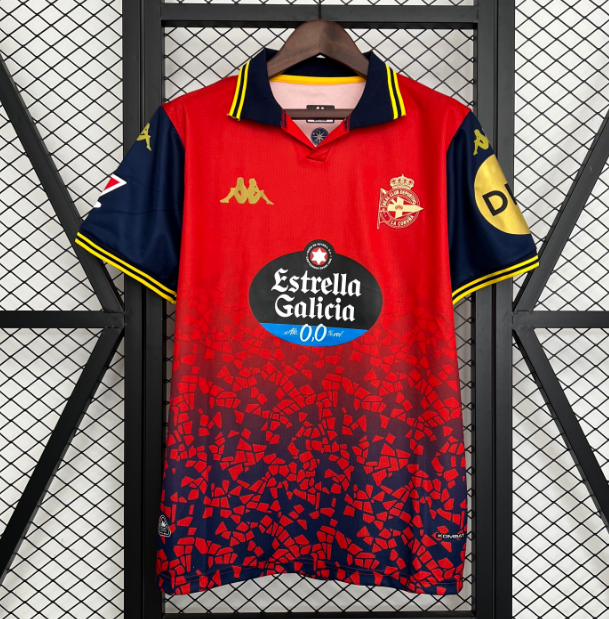 2025-26 Deportivo de La Coruna Away Soccer Jersey Shirt